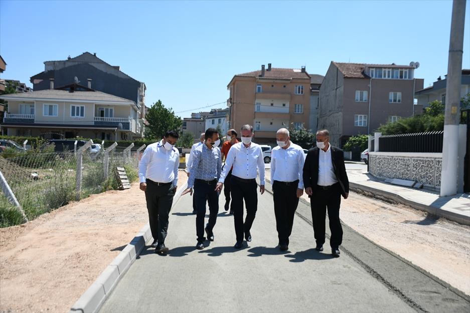 2020’de 8,5 km yol asfalt ve betonla kaplandı 2020’de 8,5 km yol asfalt ve betonla kaplandı