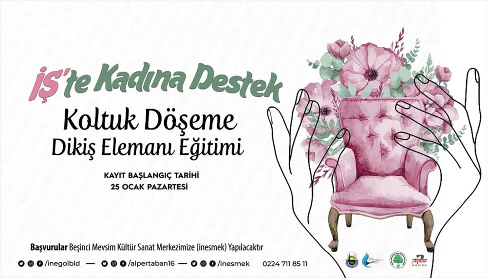 Bayanlara istihdam, mobilyaya nitelikli eleman sağlayacak kurs başlıyor