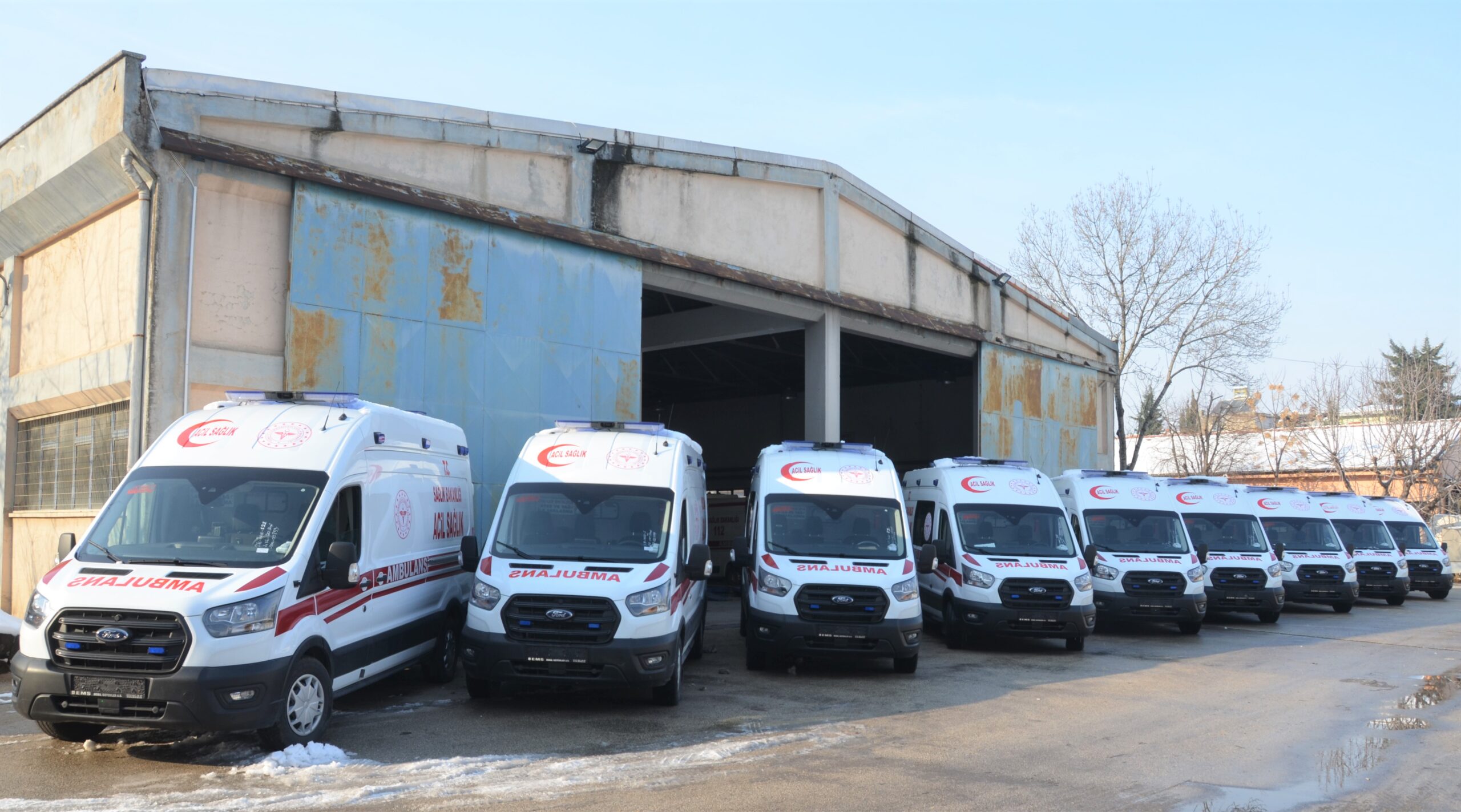 Bursa’ya 10 yeni ambulans daha