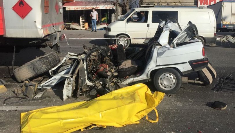 Feci kaza: Adeta yok oldu