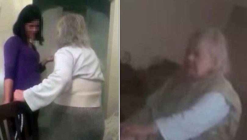 Yaşlı kadına bakıcı şiddeti Yaşlı kadına bakıcı şiddeti
