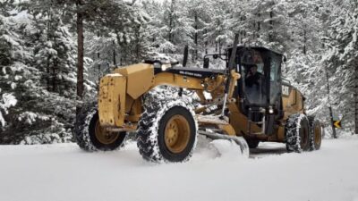 Büyükşehir’de kar seferberliği