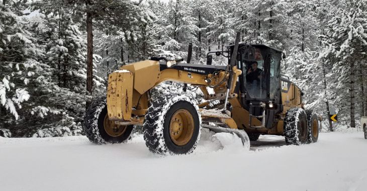 Büyükşehir’de kar seferberliği