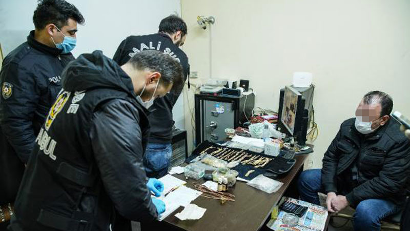 8 ilde sahte altın operasyonu