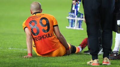 Yeni Malatyaspor maçında sağ üst arka adale grubunda aşırı kasılma