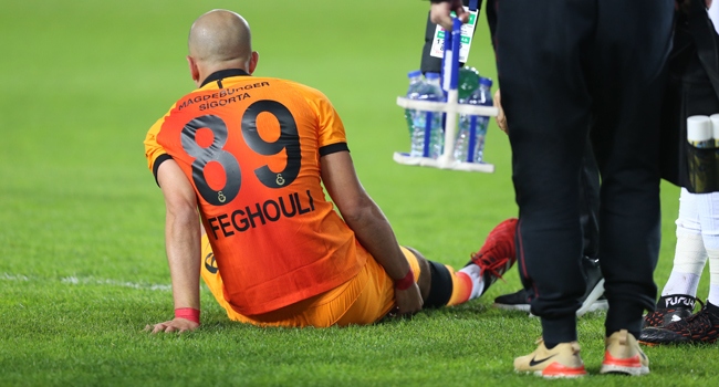 Yeni Malatyaspor maçında sağ üst arka adale grubunda aşırı kasılma