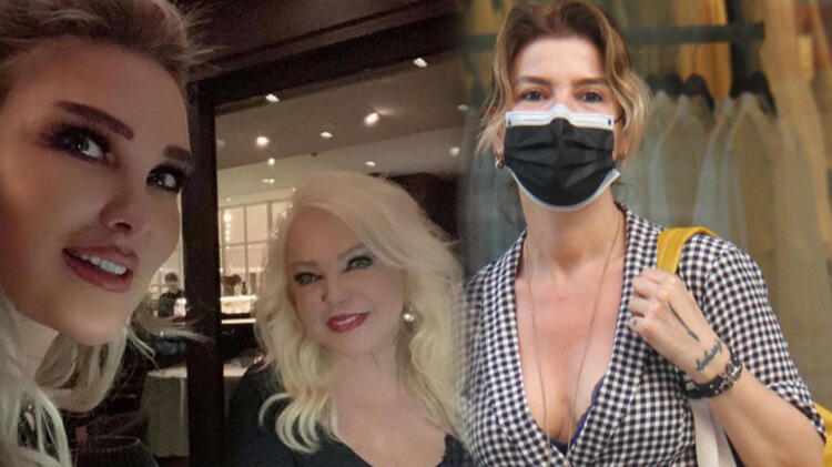 Seren Serengil annesini sildi Seren Serengil annesini sildi