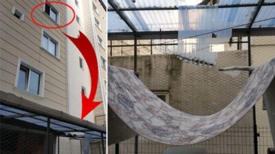 Üçüncü kattan düştü! Hayatın kurtaran tesadüfler zinciri