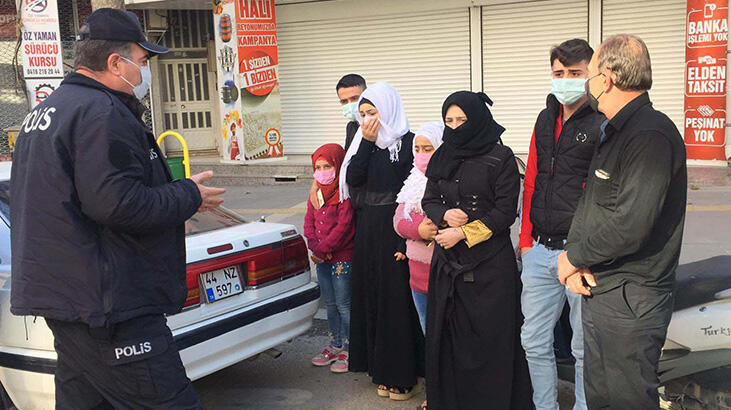 Kısıtlamaya uymayıp hasta ziyaretine gidiyorlardı! 18 bin 310 lira ceza…