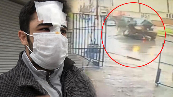 Dehşeti yaşadı! Kağıt parçası gibi savruldum