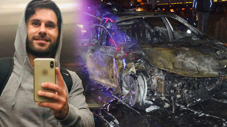 Yanan otomobilde ölen kişi, eski milletvekilinin oğlu çıktı