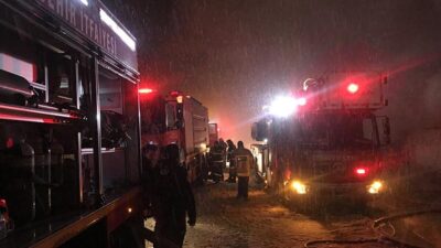 Bursa’da plastik enjeksiyon fabrikasında yangın