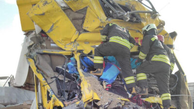 Konya’da iki TIR çarpıştı! Olay yerinde öldü