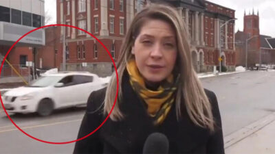 Şoke edici! Canlı yayında kadın muhabire…