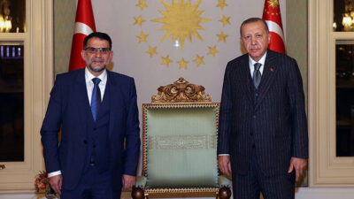 Cumhurbaşkanı Erdoğan, Kuzey Makedonya Anayasa Mahkemesi Başkanı Murat’ı kabul etti