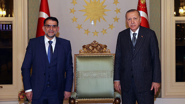 Cumhurbaşkanı Erdoğan, Kuzey Makedonya Anayasa Mahkemesi Başkanı Murat’ı kabul etti