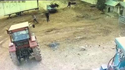 Mardin’deki dehşet anları güvenlik kamerasına yansıdı