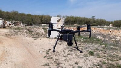 Maden sahalarına İHA’lı takip