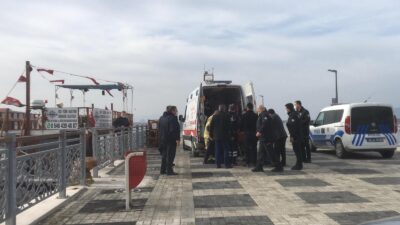 Bursa’da bir kadın denize düştü