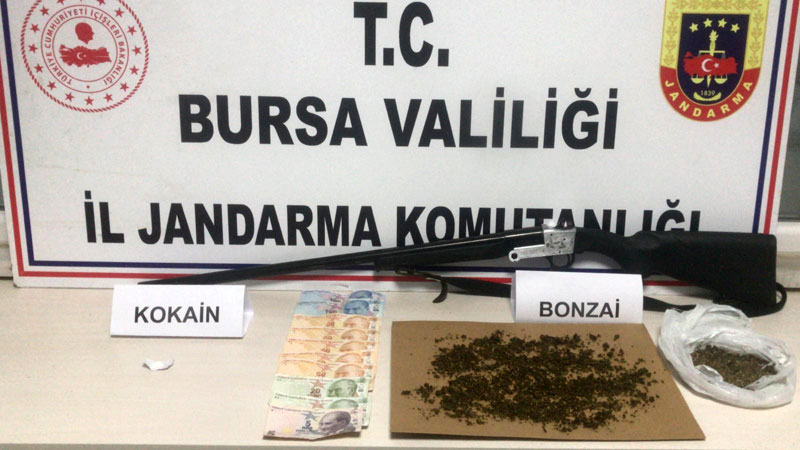 Bursa’da uyuşturucu operasyonu