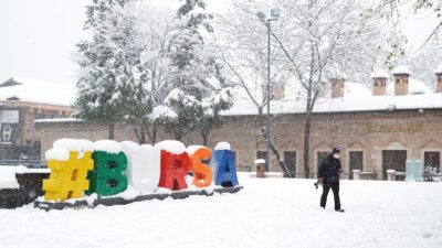 ‘Sessiz Bursa’dan kar manzaraları