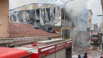 Yer: Bursa… Sobadan sıçrayan kıvılcım küle çevirdi