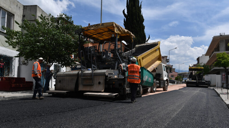Osmangazi’den 1 yılda 55 bin 700 ton asfalt