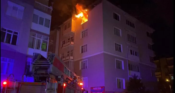 Acı olay: Yangında anne-kız hayatını kaybetti