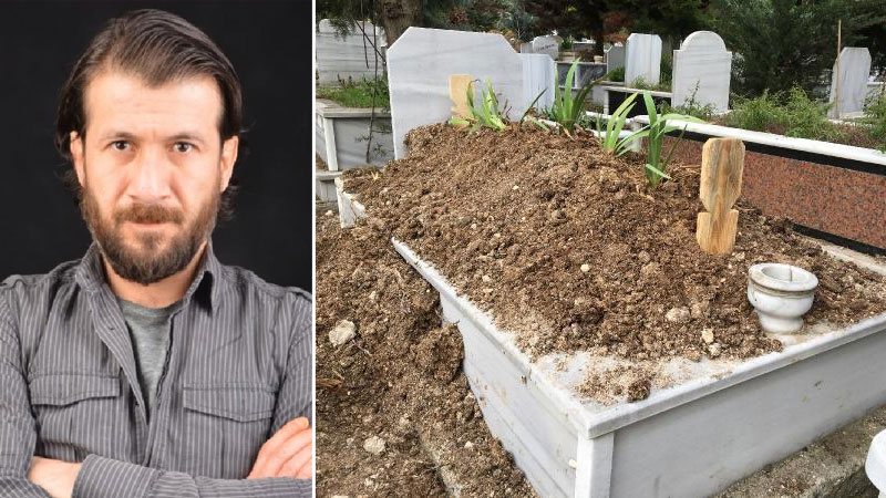 Bursa’da hayatını kaybeden genç oyuncu babasının mezarına defnedildi