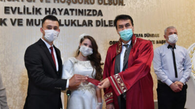Osmangazi’de 6 bin 52 çift mutluluğa ‘Evet’ dedi