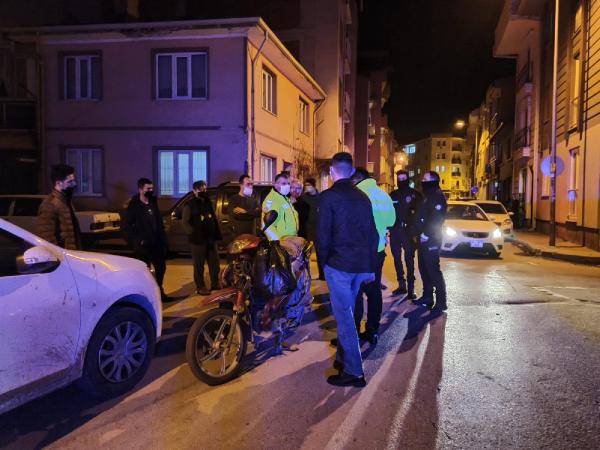 Bursa’da motosikletle elektrikli bisiklet çarpıştı