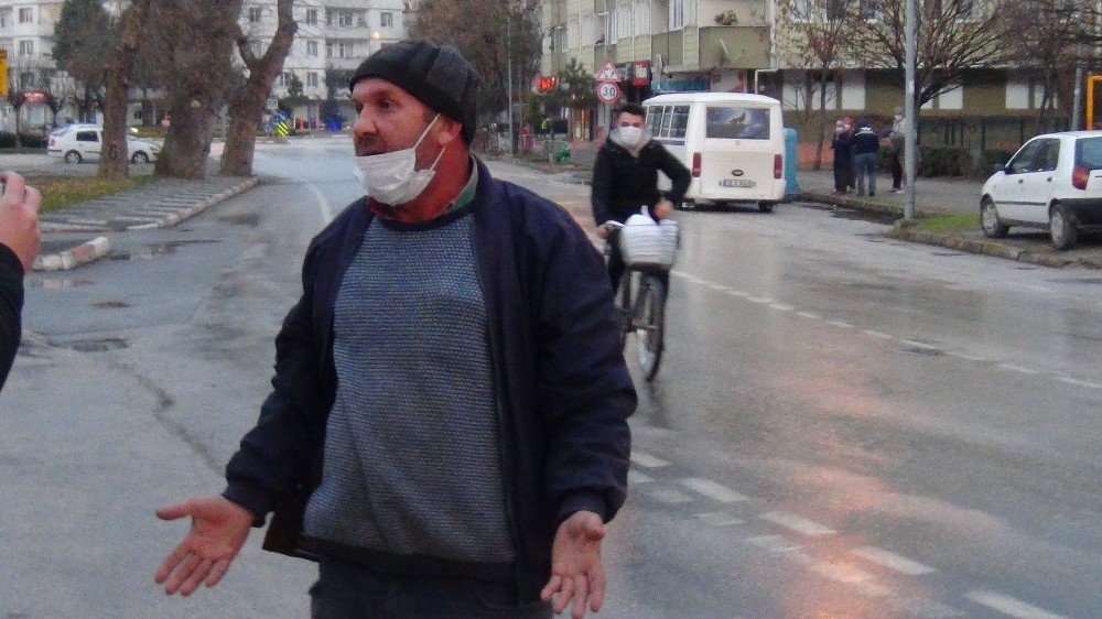 Bursa’da alkollü ve ehliyetsiz işçi taşıyan sürücü kaza yapınca yakalandı