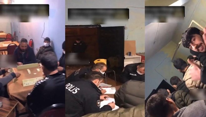 Baskına rağmen oynamaya devam ettiler: ‘Cezayı hangimiz ödeyecek?’