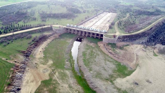 Trakya’daki barajlarda doluluk oranı yüzde 33’e düştü Trakya’daki barajlarda doluluk oranı yüzde 33’e düştü