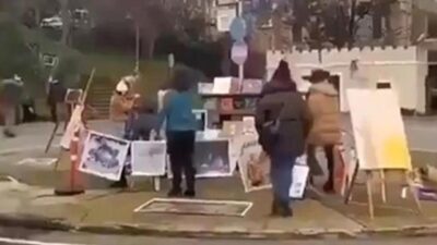 Kabe fotoğrafının yere serilmesine ilişkin Valilik’ten açıklama: 5 kişi gözaltına alındı, 2 kişi hala aranıyor