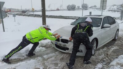 Bursa’da kar esareti