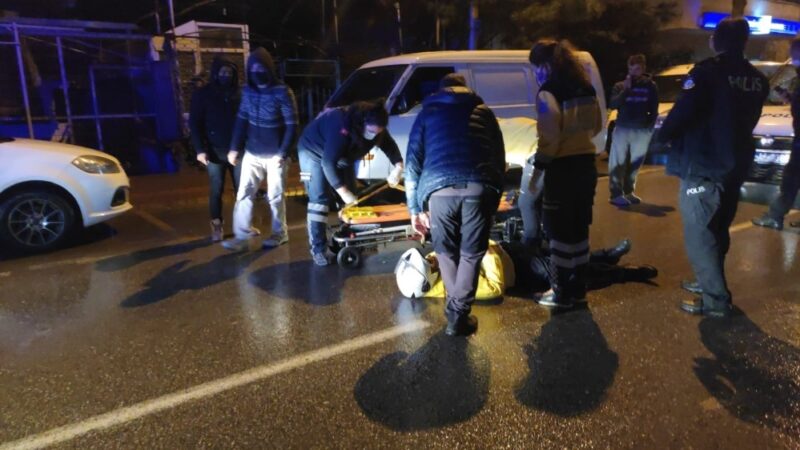 Bursa’da meydana gelen kazada kurye yaralandı Bursa’nın İznik ilçesinde meydana gelen trafik kazasında motosiklet sürücüsü yaralandı.