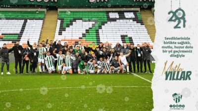 Bursaspor’dan yeni yıl mesajı