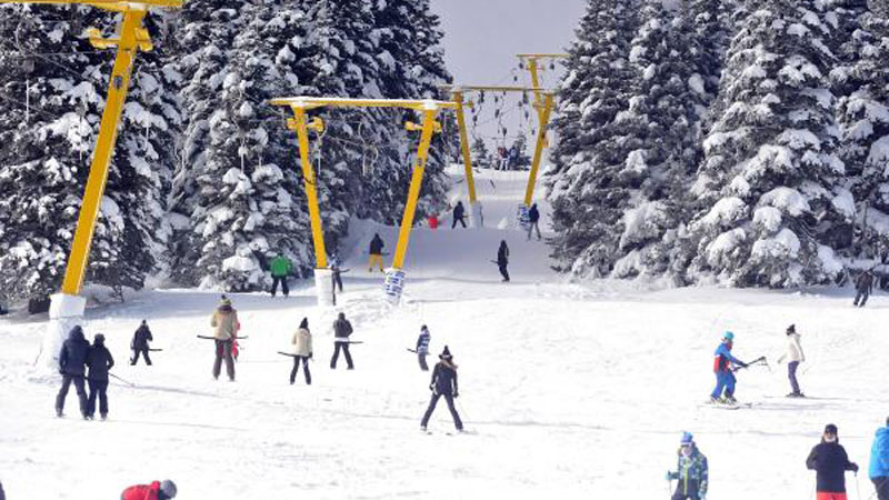 Uludağ’da sömestir yoğunluğu