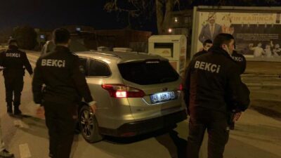 Bursa’da polisi görünce kaçtı