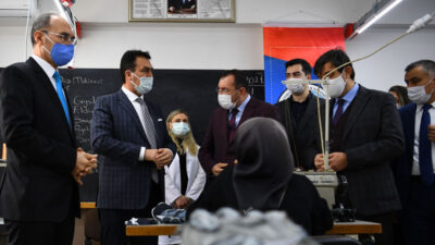 Deri eldiven dikiş kursu açıldı