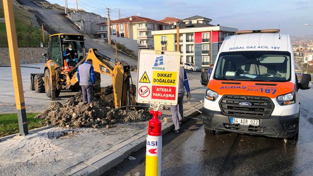 Doğalgaz boru hattında patlama
