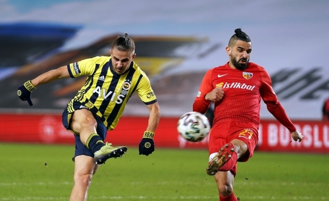 Süper Lig'de 21. hafta maçları tamamlandı... Fenerbahçe, Kayserispor'u 3-0 yenerek
