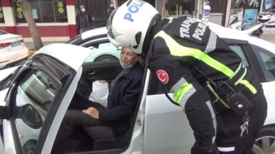 Direksiyon başında fenalaştı, hastaneye aracıyla gitmek istedi