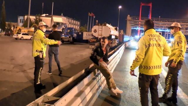 Denetim noktasından kaçtı: ‘Halim yok, ben aşk acısı çekiyorum’