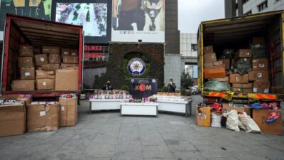 40 milyon liralık kaçak eşya ele geçirildi