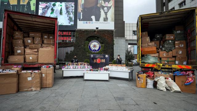 40 milyon liralık kaçak eşya ele geçirildi