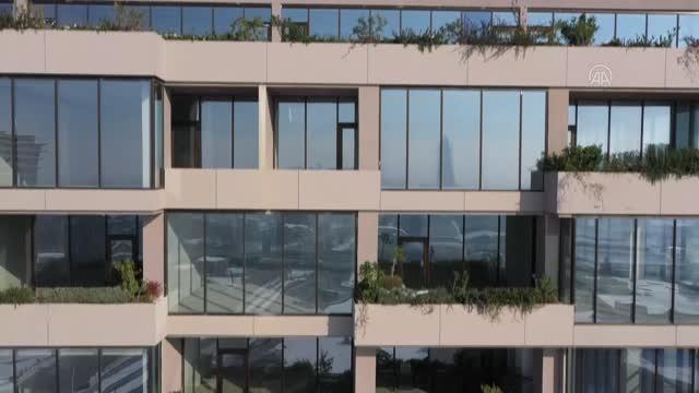 Bursa’da 14 katlı binayı gören bir daha bakıyor! 528 ağaç ve yaklaşık 1400 bitki türü…