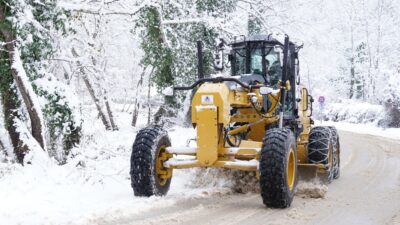 Kestel Belediyesi’nde karla mücadele seferberliği