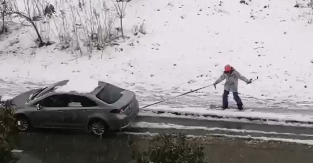 Bursa’da kar eğlencelerine sosyal medya ilgisi